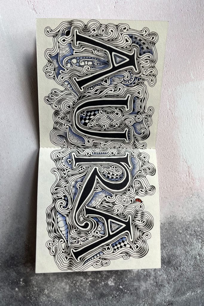 Zentangle Project Pack 24 – Aura - Ivy's Corner