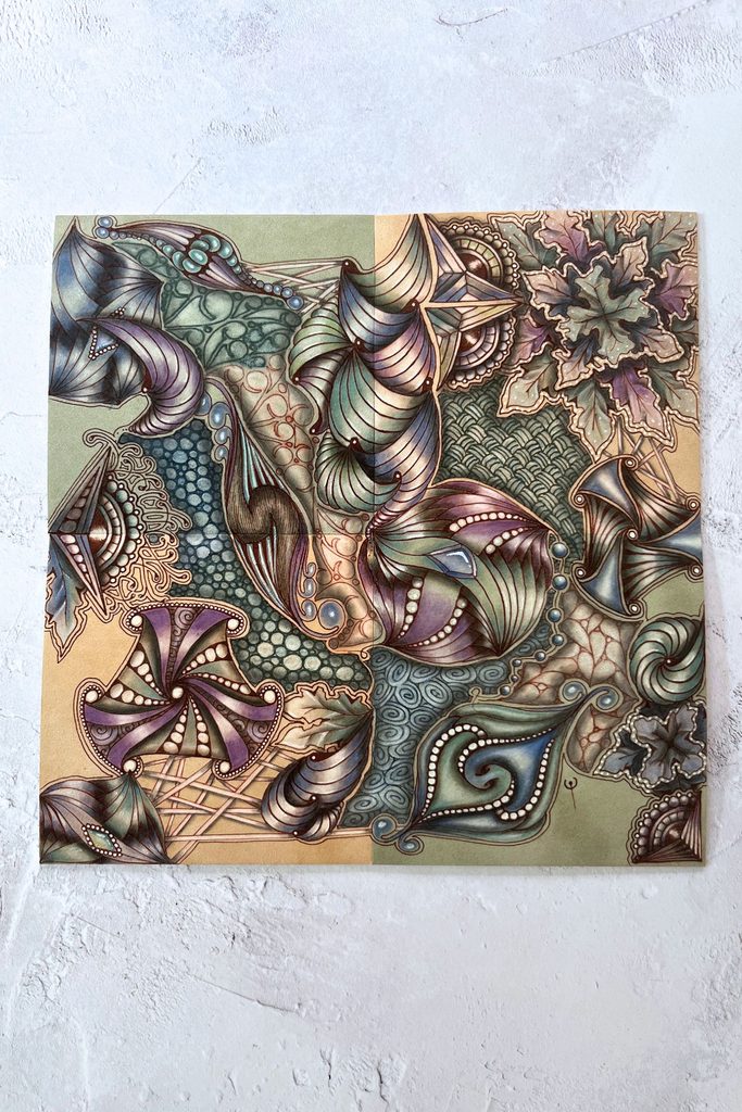 Zentangle Project Pack 28: A da Vinci–Inspired Deep Dive - Ivy's